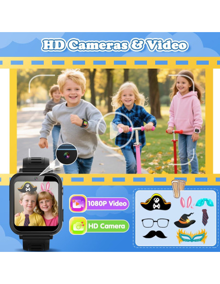 Reloj Inteligente para Niños Sedzofan S16G 39 Juegos HD