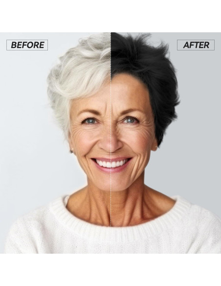 Champú Tinte Negro 3-en-1 YOURTONE 478.74 ml Sin Amoníaco