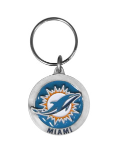Llave de cadena Miami Dolphins Siskiyou Sports - Metal Fundido 2