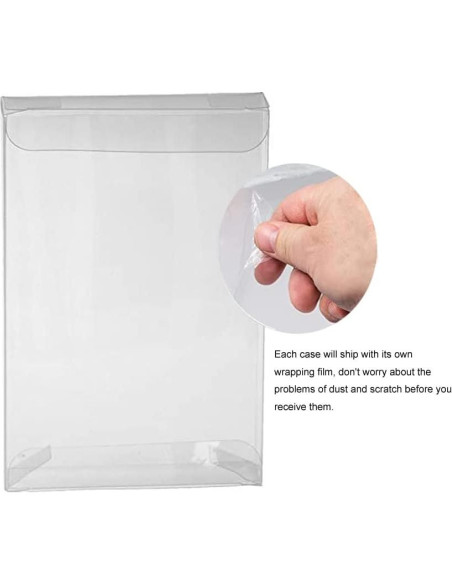 20 Fundas Protectores Plástico RUITROLIKER para Figuras Star Wars 3.75"