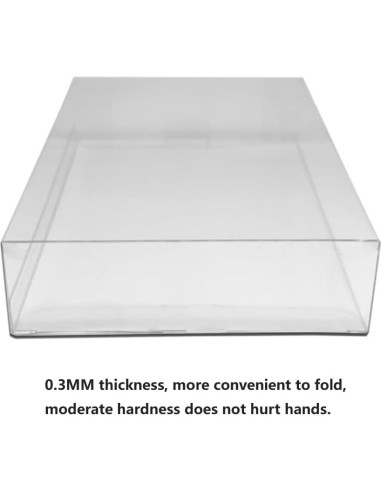 20 Fundas Protectores Plástico RUITROLIKER para Figuras Star Wars 3.75"