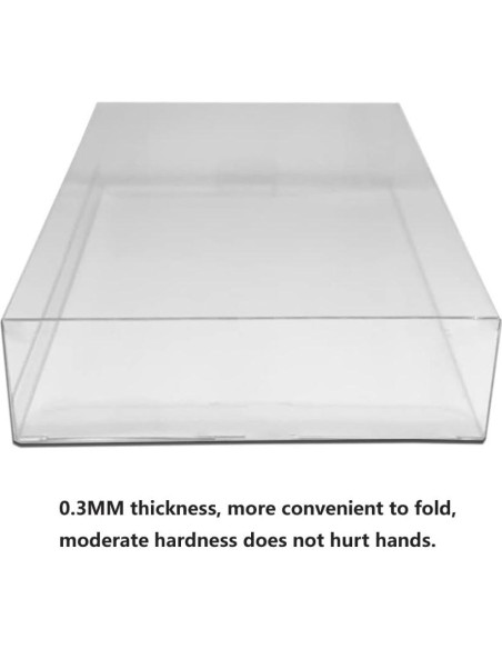 20 Fundas Protectores Plástico RUITROLIKER para Figuras Star Wars 3.75"