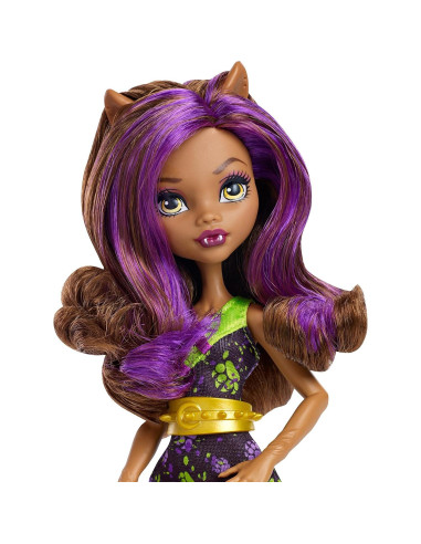 Muñeca Clawdeen Wolf con Taquilla Ghoul-La-La Monster High