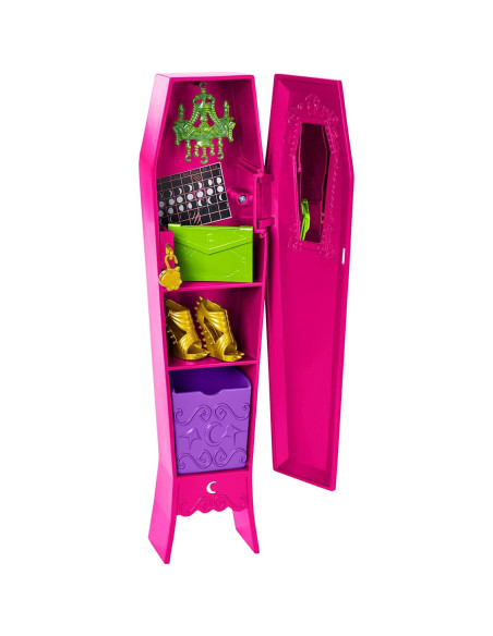 Muñeca Clawdeen Wolf con Taquilla Ghoul-La-La Monster High