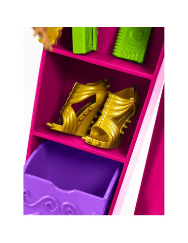 Muñeca Clawdeen Wolf con Taquilla Ghoul-La-La Monster High