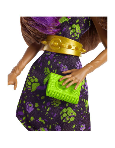 Muñeca Clawdeen Wolf con Taquilla Ghoul-La-La Monster High