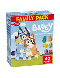Snacks de Frutas Sabor Bluey Sin Gluten 40 Ct 907 g