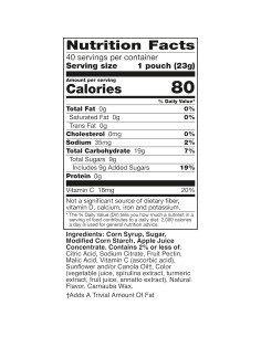 Snacks de Frutas Sabor Bluey Sin Gluten 40 Ct 907 g 2