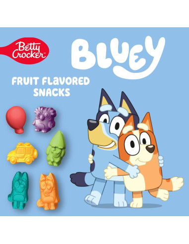 Snacks de Frutas Sabor Bluey Sin Gluten 40 Ct 907 g