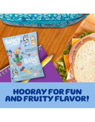 Snacks de Frutas Sabor Bluey Sin Gluten 40 Ct 907 g