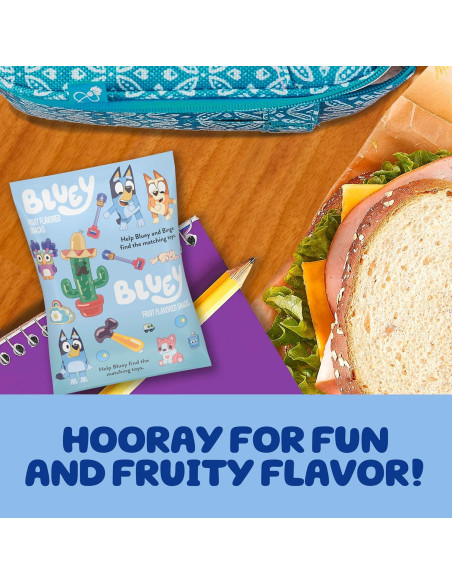 Snacks de Frutas Sabor Bluey Sin Gluten 40 Ct 907 g