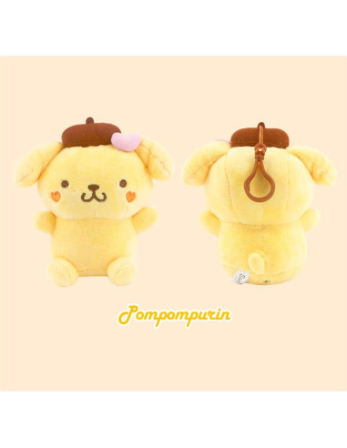 Clip de bolsa de peluche Hello Kitty 11.94cm - Cutie Pompompurin