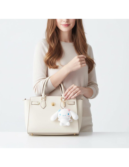 Clip de bolsa de peluche Hello Kitty 11.94cm - Cutie Pompompurin