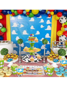 Cajas de Palomitas de Maíz CHENRINDECO 24pcs Cuento Animado 2