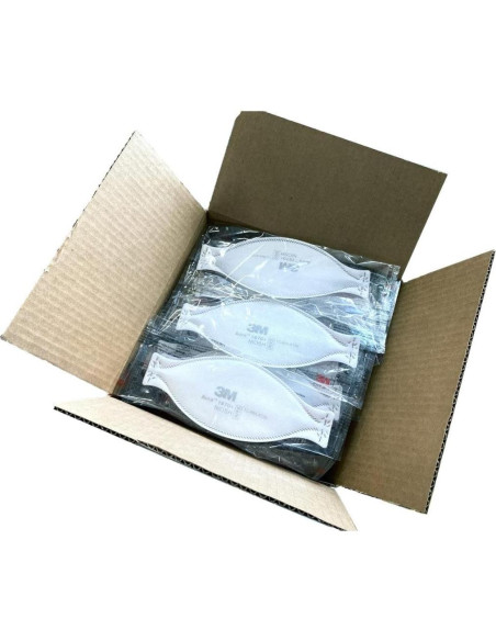 Mascarillas desechables 3M Aura 1870+ Niosh - Paquete 20