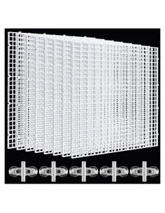 Divisor de Acuario Lainballow 8 Piezas 30 x 30 cm con Ventosas