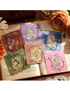 Marcador de Metal VYRANA FD0010 Vintage Mariposa Rojo 2