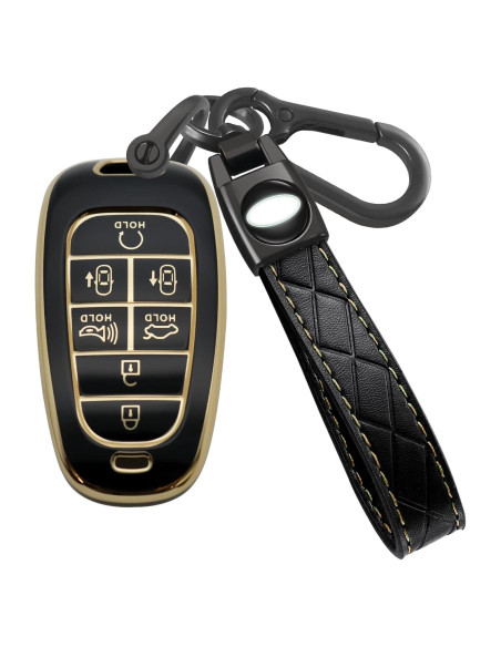 Funda de Llave Hyundai COZLA 7 Botones TPU Protección 360