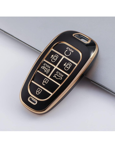 Funda de Llave Hyundai COZLA 7 Botones TPU Protección 360