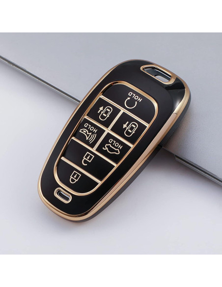 Funda de Llave Hyundai COZLA 7 Botones TPU Protección 360