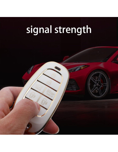 Funda de Llave Hyundai COZLA 7 Botones TPU Protección 360