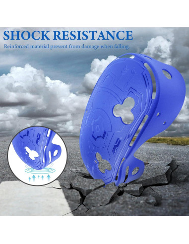 Funda Protectora Geekria para Auriculares VR Meta Q3S Azul