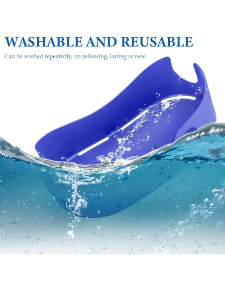 Funda Protectora Geekria para Auriculares VR Meta Q3S Azul