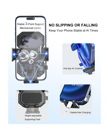 Soporte para Teléfono de Coche Kolasels con Brazo de Metal