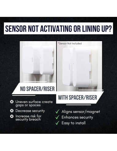 Elevador Magnético SimpliSafe - Espaciador de Contacto 2 Piezas