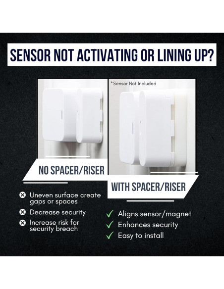 Elevador Magnético SimpliSafe - Espaciador de Contacto 2 Piezas