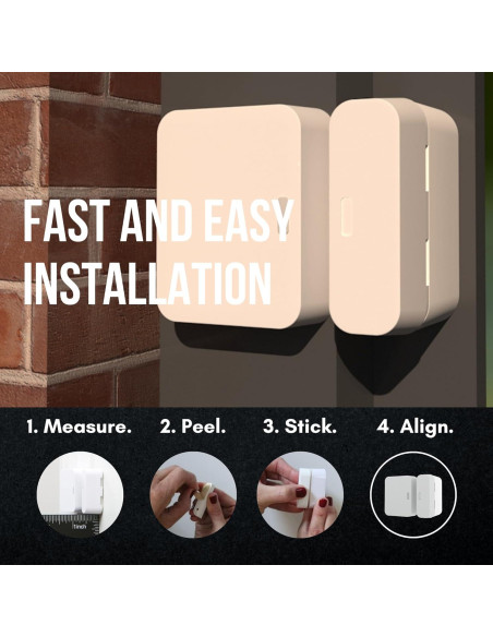 Elevador Magnético SimpliSafe - Espaciador de Contacto 2 Piezas