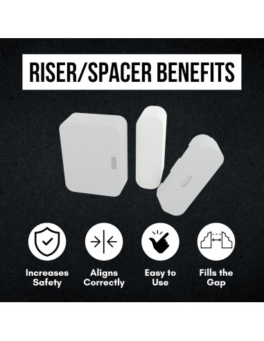 Elevador Magnético SimpliSafe - Espaciador de Contacto 2 Piezas