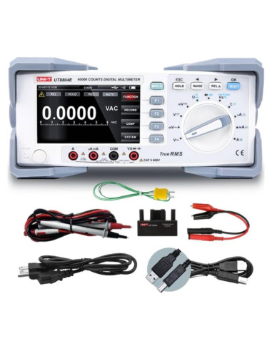 Multímetro Digital UNI-T UT8804E 200000 Cuentas 4.3" TFT