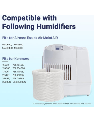 Filtro de Humidificador MAF2 NISHCON Compatible 2 Unidades