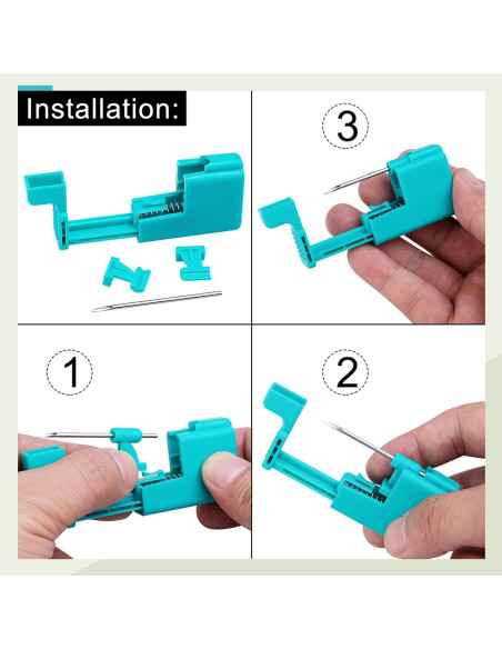 Kit de Perforación Corporal 24 Piezas Lianrunshangmao 14G 16G 20G