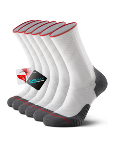 Calcetines Deportivos RUIXUE COOLMAX Unisex - Paquete de 3