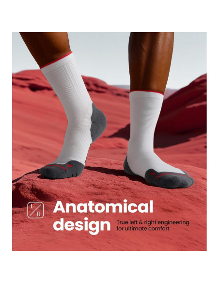 Calcetines Deportivos RUIXUE COOLMAX Unisex - Paquete de 3