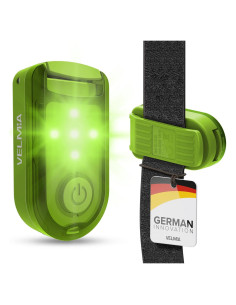 Luz de Seguridad VELMIA para Correr - Paquete de 2, Verde Neón