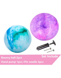 Set de 2 Pelotas Rebotadoras Inflables CORECISE 30.48 cm 2