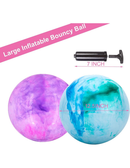 Set de 2 Pelotas Rebotadoras Inflables CORECISE 30.48 cm