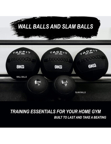 Bola de Slam TACFIT 6KG - Bola de Medicina Sin Rebote