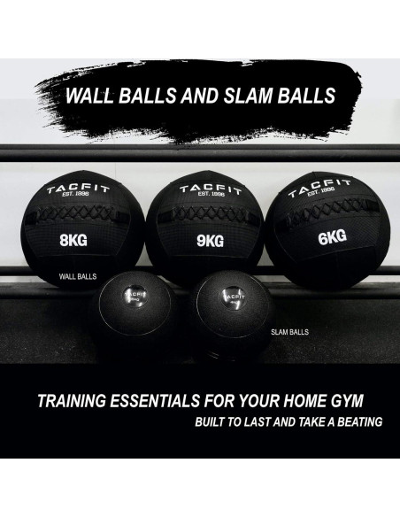 Bola de Slam TACFIT 6KG - Bola de Medicina Sin Rebote