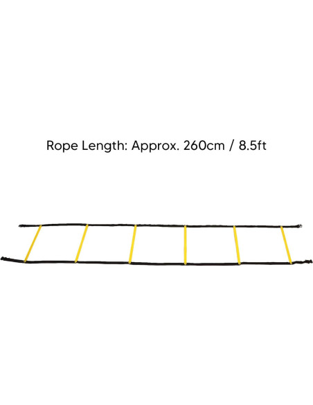 Escalera de Entrenamiento de Velocidad VGEBY 2.6m para Atletas