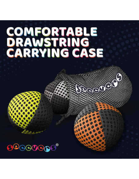 Pelotas de Malabarismo Speevers Set de 3 Mezcla de Colores 119g