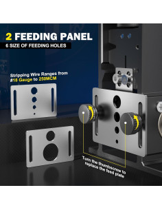 Máquina Desforradora de Cables Lyrufexon 18 a 250 MCM Automática 2