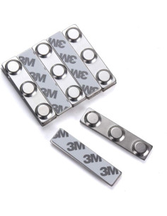 12 Juegos de Imanes Magnéticos para Etiquetas de Nombre HAZOULEN 2