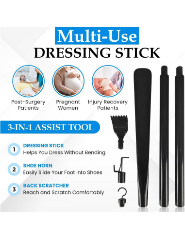 Kit de Ayuda a la Movilidad para Personas Mayores - 10 Piezas