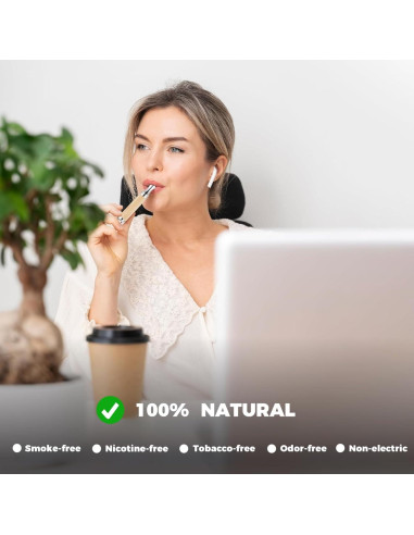 Inhalador Natural LINKHO para Cesación del Tabaco con Menta