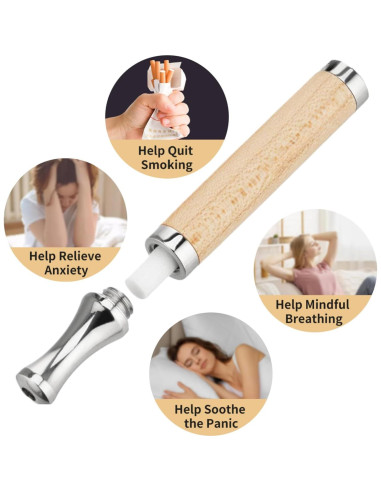 Inhalador Natural LINKHO para Cesación del Tabaco con Menta