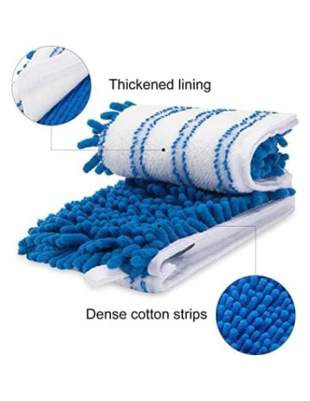 Paquete de 2 Recambios de Mopa de Microfibra kCarpoly